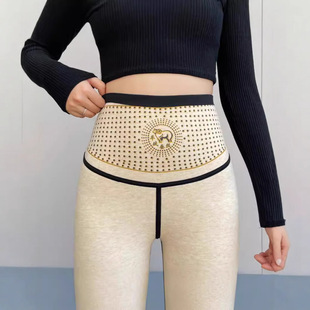700g fleece-lined Thickened Leggings Outer Wear plus size Slim Warm Shark Pants Winter Cashmere Silk Barbie Pants
