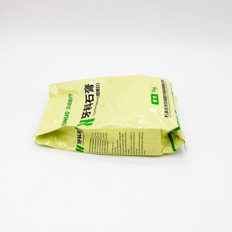 Polvo de Yeso de modelo dental de superanhidrita de Beno dental para obtener material de reproducción de molde dental de yeso 1000g / paquete