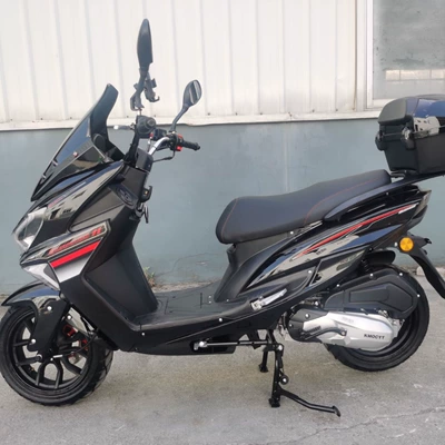 Cross-Border Beyond Motorcycle 150Cc Scooter Prince Motorcycle Best-Selling Large Pedal Electric Motorcycle (Motosikletlər)
