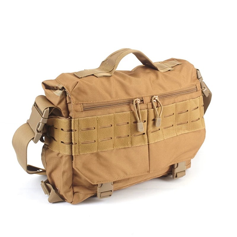 Tactics one-shoulder bag charging, handheld laptop