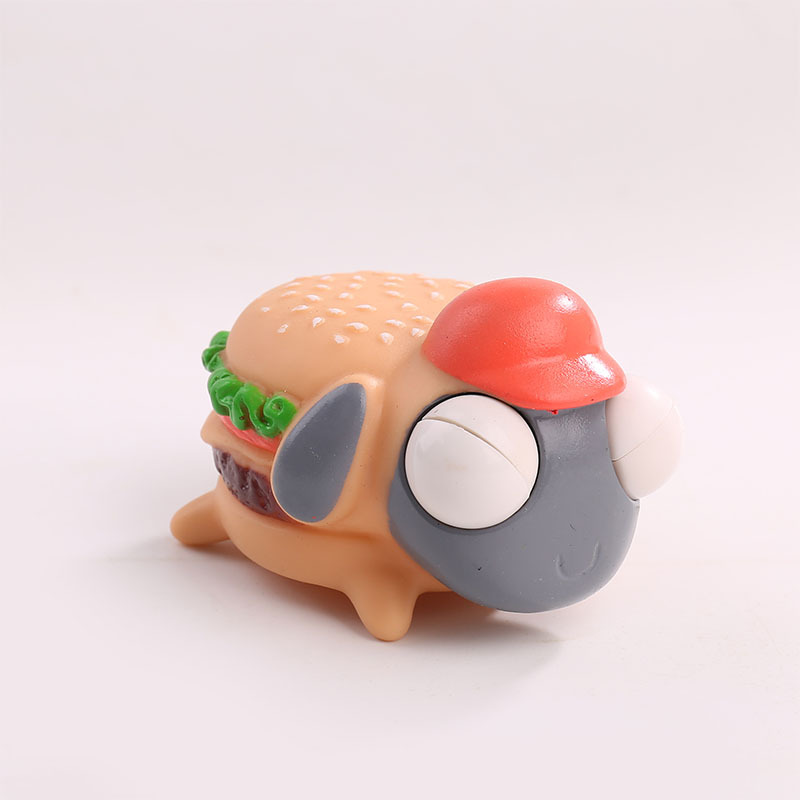 Transfronterizo caliente-venta llamativo gusano vegetal pellizco música descompresión juguete squeeze ojo-soplado creativo ventilación descompresión artefacto fábrica al por mayor