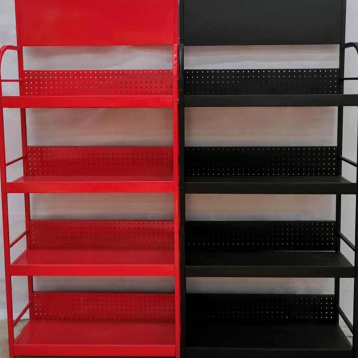 超市小货架展示架食品饮料文具置物架子润滑油美缝剂电池机油货架