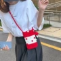 小众编织柔软撞色单肩包