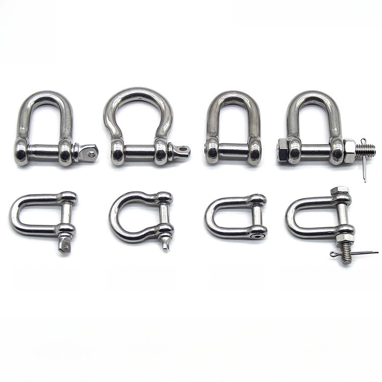 304 нержавеющая сталь D-образная разгрузка европейская арка-образная внутренняя шестигранная страховка разгрузки судна с японским U-образным подковообразным пряжкой