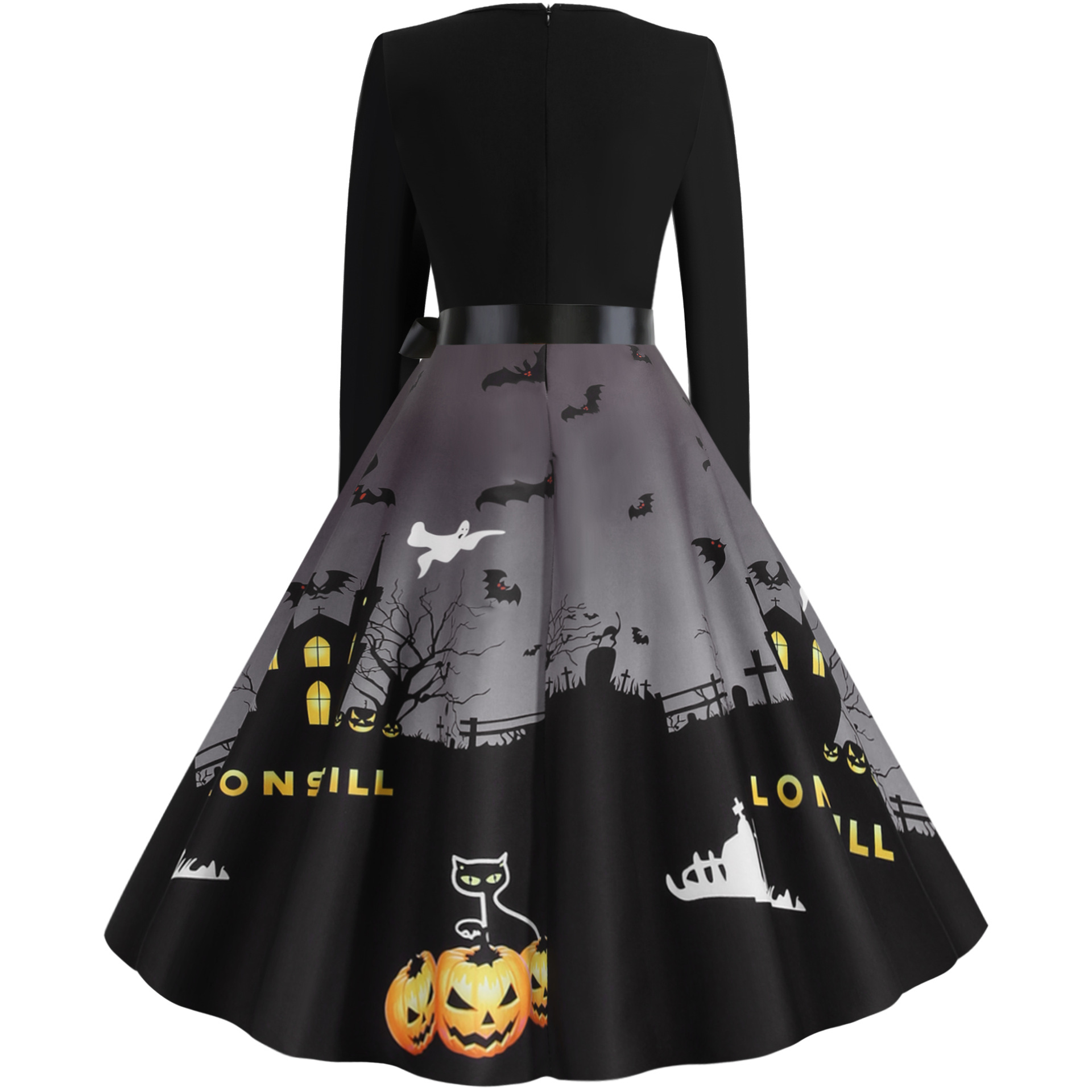 women s gradient print dress nihaostyles wholesale halloween costumes NSSAP78834