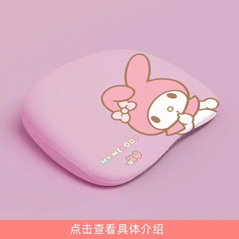 Melody New Car Interior Set Car Accessories Cute Decorations Car Seat Back Storage Hanging Bag Headrest for Women