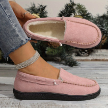 U 33143 Warm Round Toe Womens Loafer Slippers ��ůԲͷŮʿ��