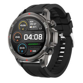 DK68智能手表蓝牙通话1.53inch消息推送户外通话手电筒真心率检测