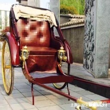 民国电动旅游观光黄包车摄影仿老可复古展景区婚庆铁艺人力垒德株