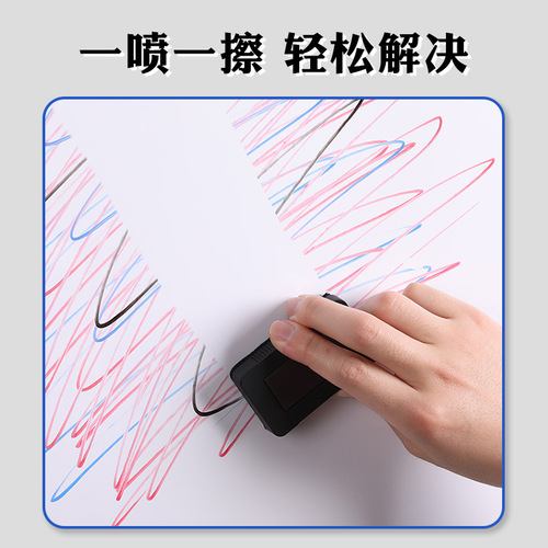 Powerful 100ml whiteboard cleaner spray teaching easy-to-wipe, non-marking spray-type stubborn handwriting cleaning fluid