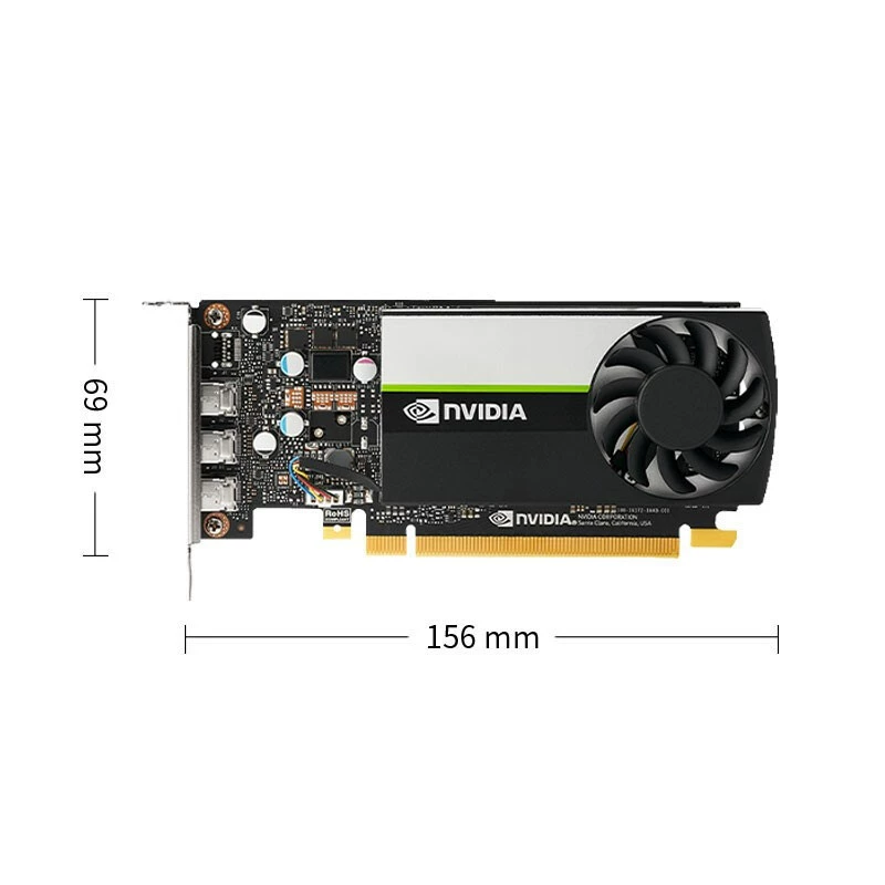 Подходит для рендеринга Nvidia T400 2G 3D-моделирование, рендеринг, чертёж, профессиональная графика