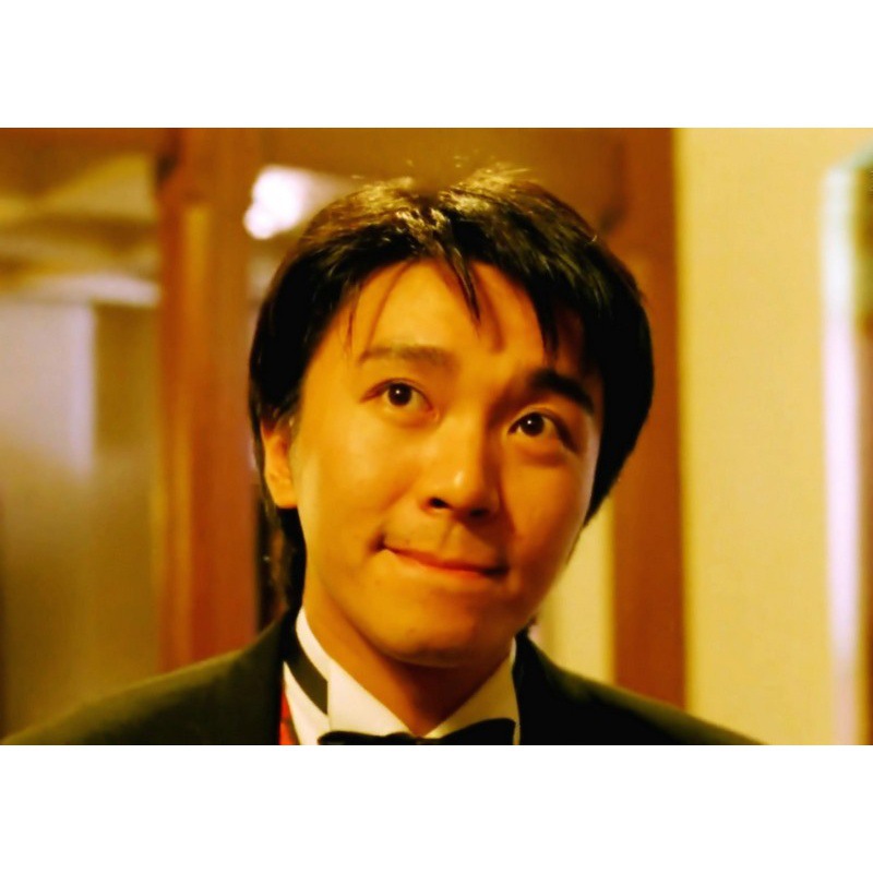 Zhou Xingchi foto de película clásica póster nostálgico retro decoración marco dormitorio pintura de pared simple