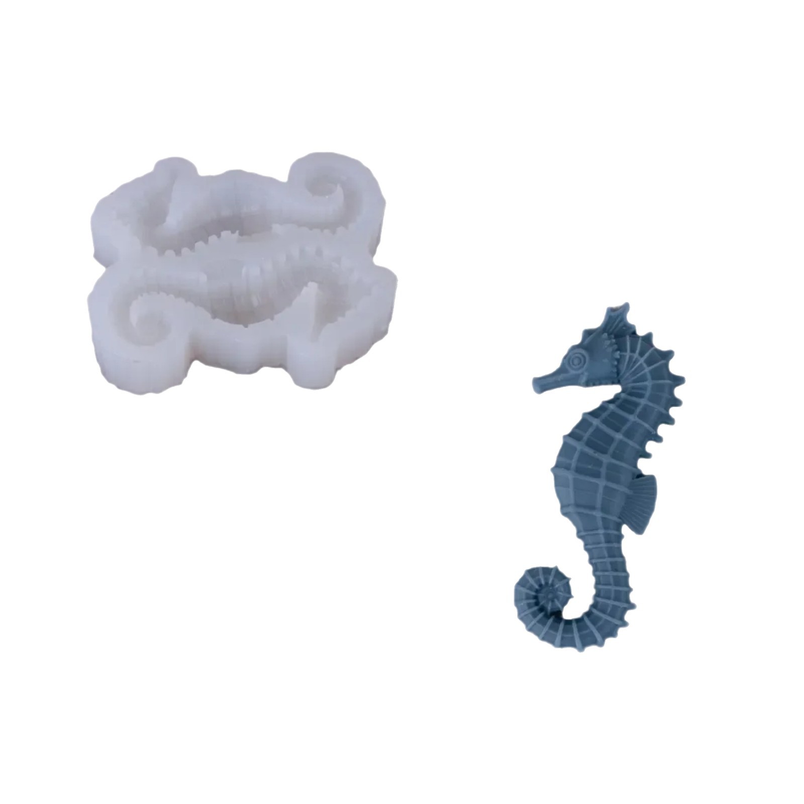 Molde Silicona Medusa/Seahorse — Pudín, Gelatina, Chocolate