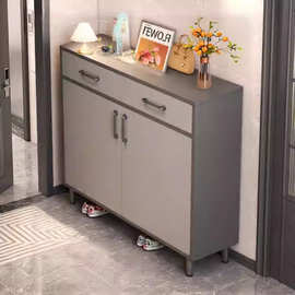 鞋柜家用门口一体柜入户门轻奢多层2025新款整理分层架鞋架玄关柜