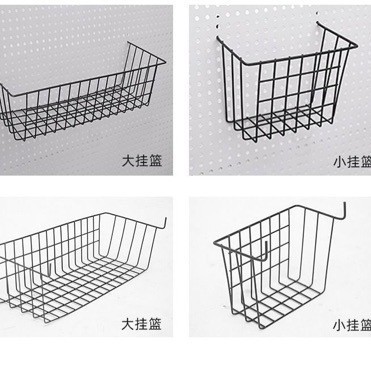 6mm孔径1.6厘米孔距圆孔铁艺洞洞板收纳配件置物架挂钩洞洞板配件|undefined