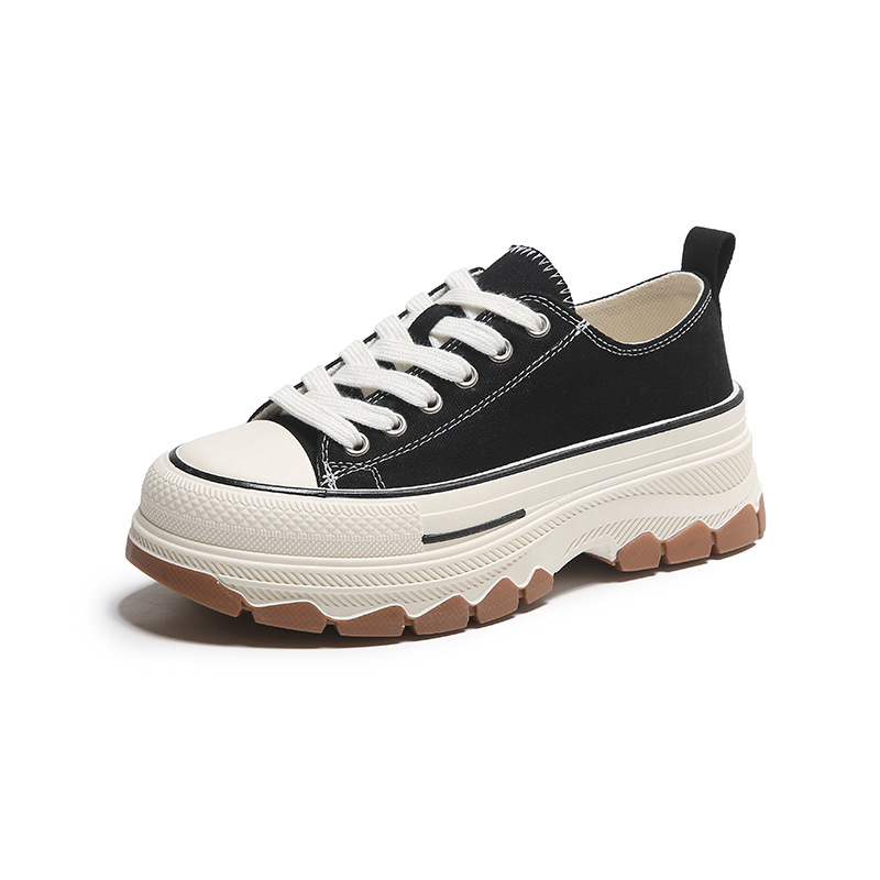 Damen Freizeitschuhe Wanderschuhe Sneakers Synthetisches Canvas Leicht zu reinigende Schuhe_voghion.com
