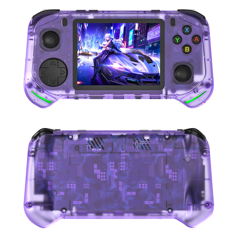 RX6H オープンソースハンドヘルドポータブルレトロジョイスティック GBA アーケード 3.5inch IPS 水平スクリーン HD PSP ゲームコンソールクロスボーダー|undefined