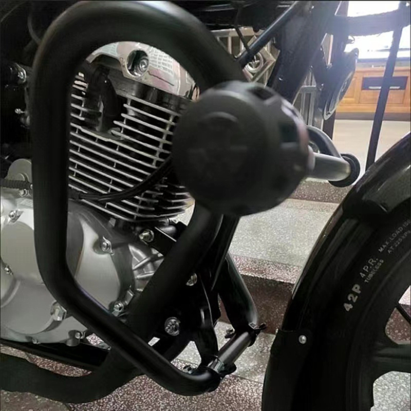 Motorcycle bumper front bumper 125.150 modified surround thickened anti-drop universal competitive anti-drop bumper