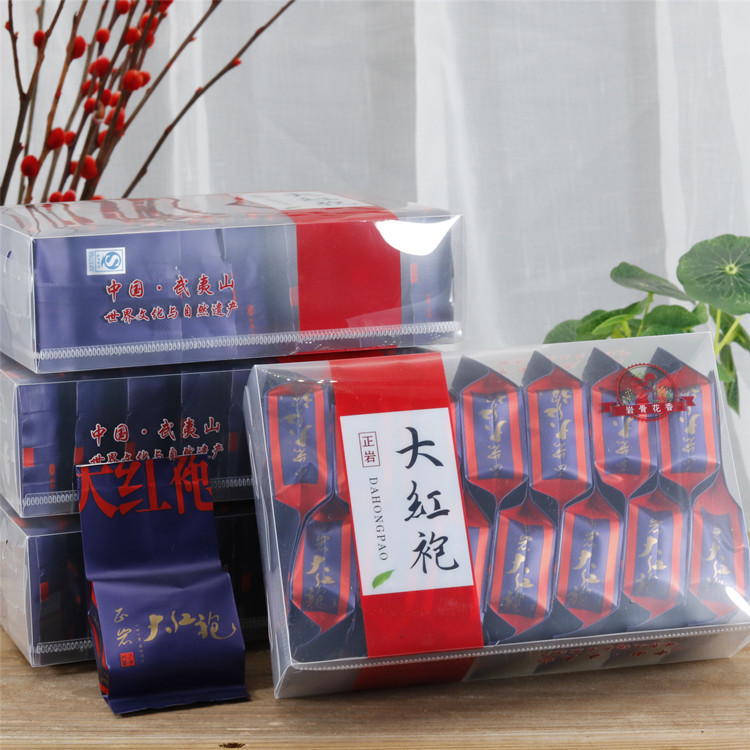 福建红茶金骏眉小种红茶武夷山大红袍乌龙茶铁观音独立小泡pvc盒