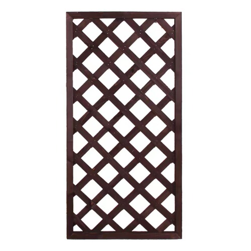 Anticorrosive wood fence fence outdoor garden courtyard fence fence guardrail grid partition outdoor climbing vine flower shelf
