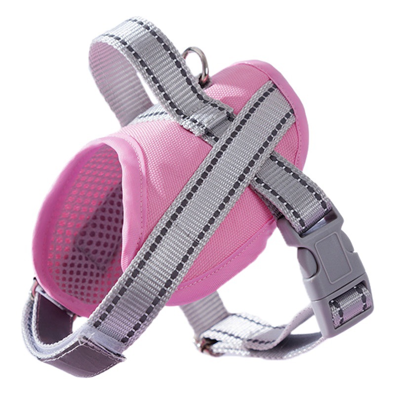 Correa de perro pequeño Chaleco de perro reflectante correa de pecho gato cachorro perro caminando cuerda perro mascota Cadena de perro