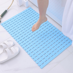 PVC Bathroom Non-slip Mat Household Toilet Shower Drain Anti-slip Adhesive Mat Bathtub Bath Massage Foot Mat