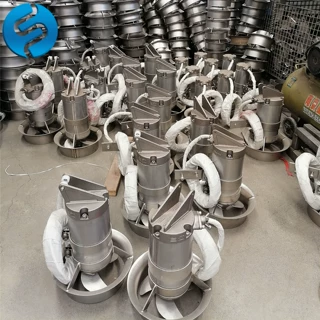 卧式水下搅匀潜水搅拌机QJB潜水搅拌机混合式潜水搅拌机