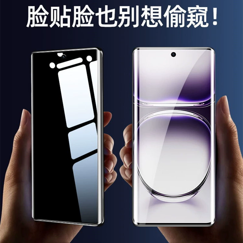 Подходит для OPPO RENO12 закалённое стекло полноэкранное Reno12Pro анти-шпион керамика RENO11PRO плёнка для телефона с полным клеем