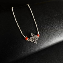 蒙古元素民族特色乌力吉男女款锁骨链项链条吊坠古典气质新款