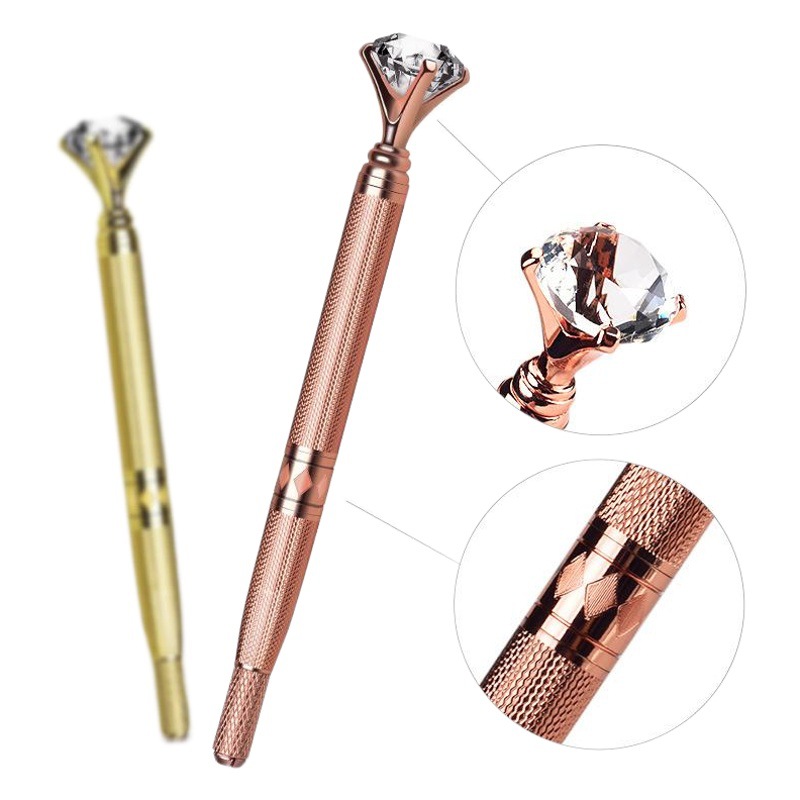 Factory direct diamond embroidery pen 24 eyebrow pencil cross fog mouth embroidery handmade pen special