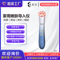 新しい美容器具振動家庭用電子美容器具ems光療法肌若返り器具フェイシャルマッサージ導入器具