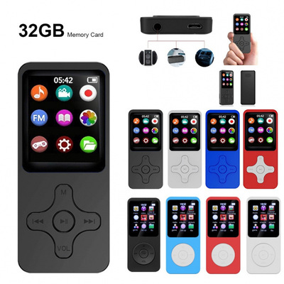 MP3 Player Bluetooth-compatible5.0 Portable HiFi Music播放器|ms