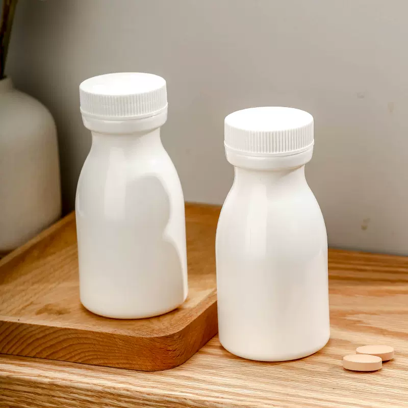 厂家定制HDPE120ml-3固体瓶白瓶胶囊瓶药瓶高端保健品瓶工厂批发