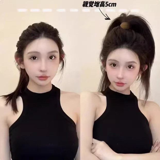 Simple cabello coreano máscara sin costuras anillo de cabello para mujeres adultas 2025 nuevo cabello de cabeza de alta elasticidad cabello duradero