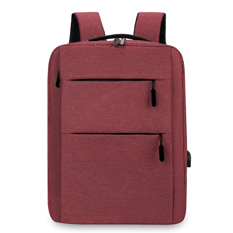 Mochila comercial transfronteriza de ocio de computadora, mochila multicapa ligera impermeable, logotipo personalizado, mochila de estudiantes de viaje