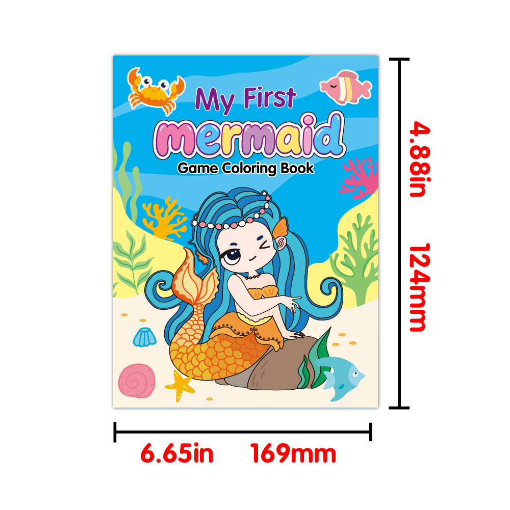 Libro de Colorear y Juegos para Niños Papel Educativo para Fiestas y Juegos Infantil image 6