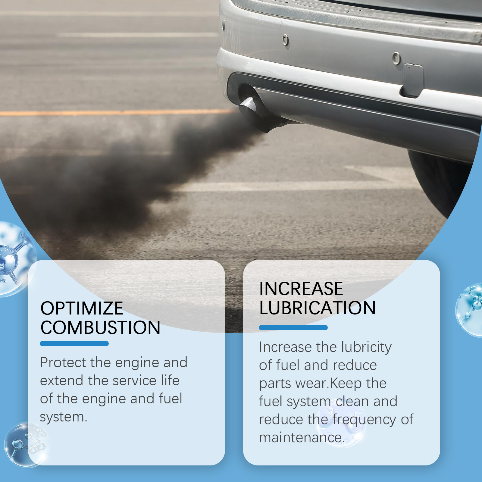 Rayhong Automotive Diesel Additive Car Power Increase Fuel Efficiency Cleaning Agent