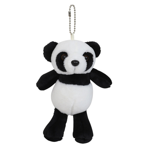 Crossbody bag, red panda, play doll, school bag pendant, internet celebrity toy doll, cute scratching machine rag doll