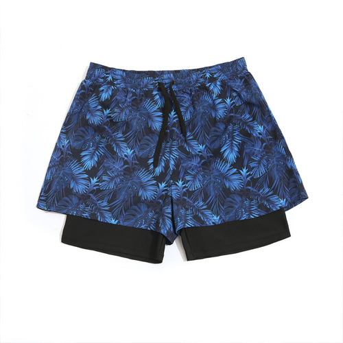 Men's Hot Spring Swim Trunks Anti-Elegant Loose Swim Suit 2024 New Swimwear Set Beach Shorts Swim Gear