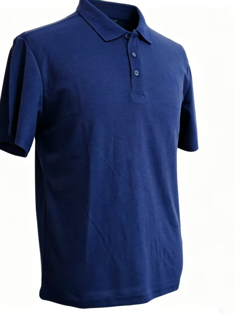Camisa Polo de Manga Corta de Algodón Transpirable y de Secado Rápido para Trabajo