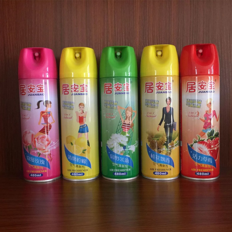 480ML空气清新剂500ml 马口铁罐 气雾罐