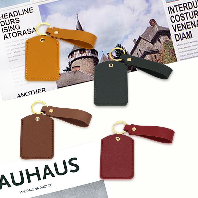 Cubierta de la tarjeta de control de acceso creativa de moda bolsa de almacenamiento de llave extraíble personalizada cubierta protectora de la llave del coche de las mujeres logotipo impreso