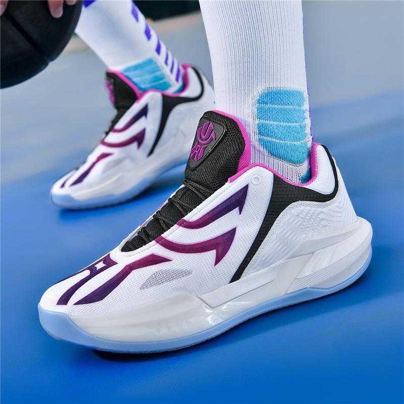 Jinjiang Factory Cold-Stick Production Process High-Quality Basketball Shoes Can Be Shipped on Behalf of the Factory or Picked up by the Factory, and Freight Logistics Can Be Provided