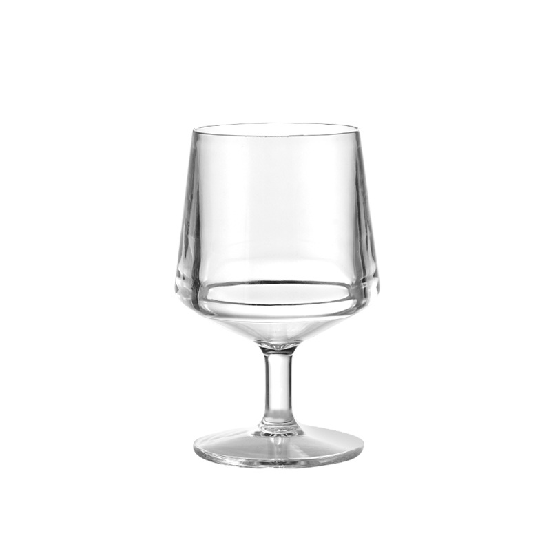 Vaso de vino europeo creativo de plástico casero tazas de vino de brandy tazas de whisky bar tazas de vino