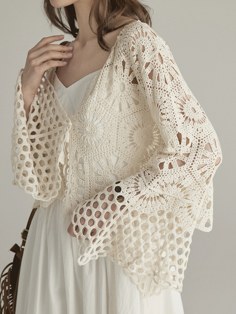 Design knitted summer fashionable jacket