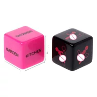Трансграничные поставки на складе Внешняя торговля English Lovers Dice Action Dice Fun Suppliers 2 см