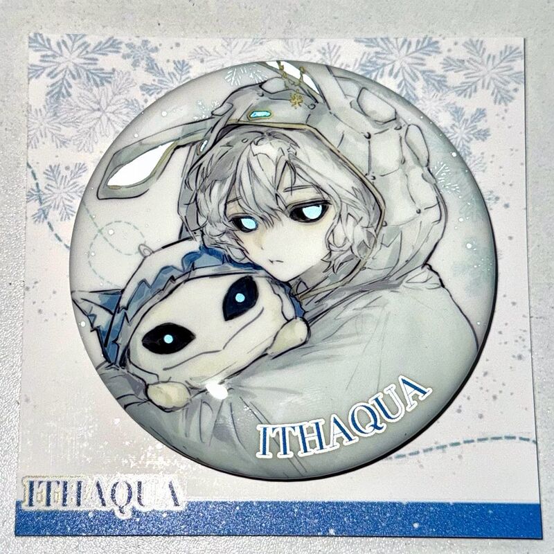 Identity V Fan Merchandise Night Watch Itakuwa Badge Tinplate Itabag Pendant