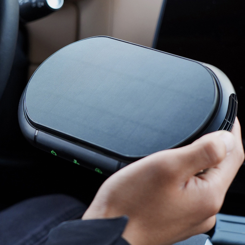 Car Air Purifier, Car Oxygen Bar, Formaldehyde Odor Removal, Second-Hand Smoke Aromatherapy, Car Start Solar Energy