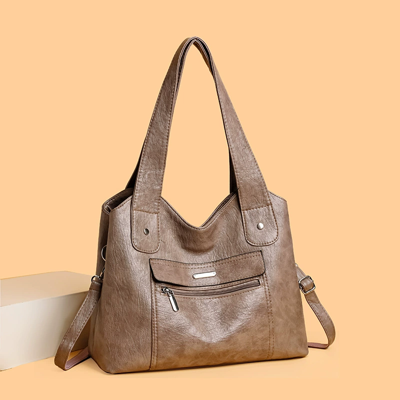 Сумка через плечо для мамы, вместительная сумка на одно плечо, импортная.