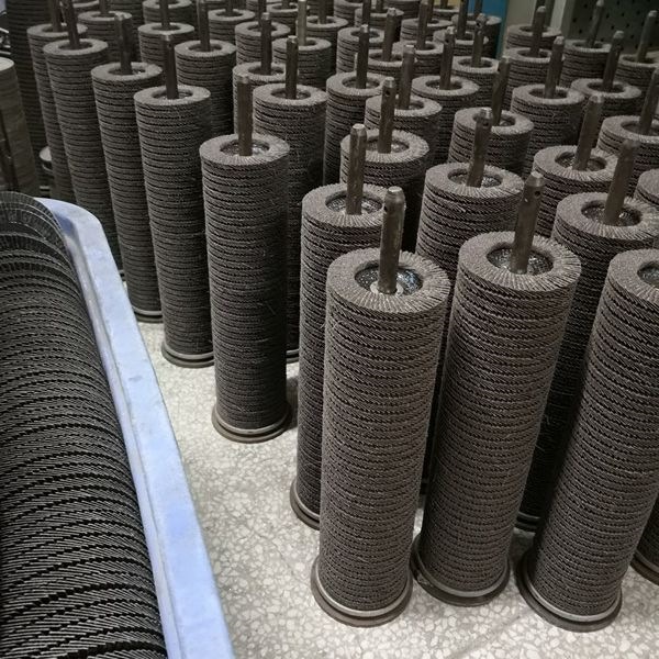 Disco Flap Abrasivo Elástico para Esmeriladora de Corindón Marrón